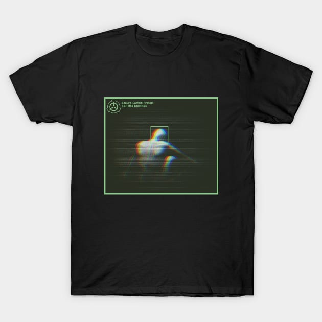 SCP 096 Shy Guy Glitch Containment Breach T-Shirt by Mellowdellow